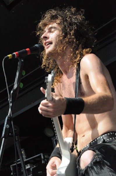 Airbourne at the Mayhem Festival Verizon Wireless Amphitheater