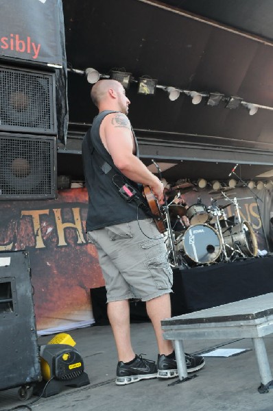 All That Remains at the Mayhem Festival 2009 at the AT&T Center, San An