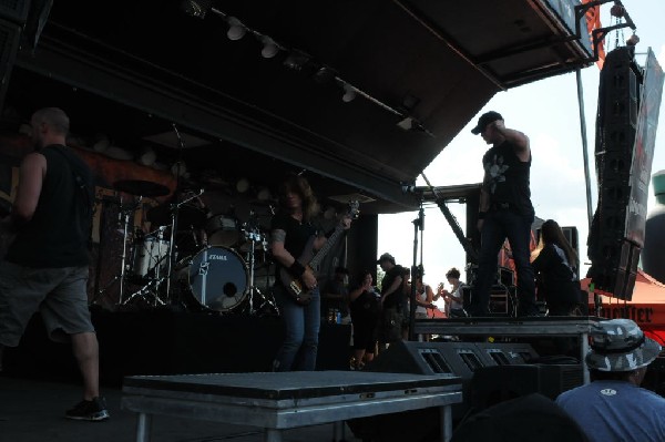 All That Remains at the Mayhem Festival 2009 at the AT&T Center, San An