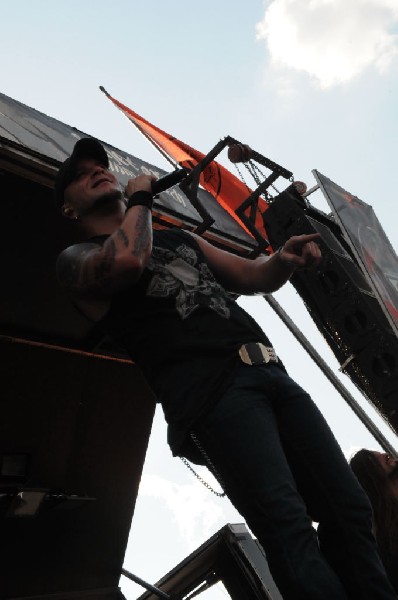 All That Remains at the Mayhem Festival 2009 at the AT&T Center, San An