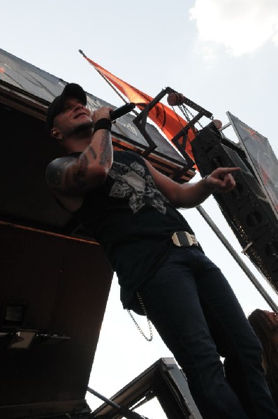 All That Remains at the Mayhem Festival 2009 at the AT&T Center, San An