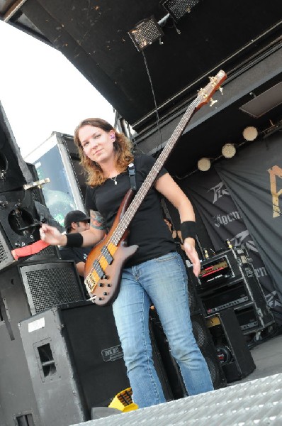 All That Remains at the Mayhem Festival 2009 at the AT&T Center, San An
