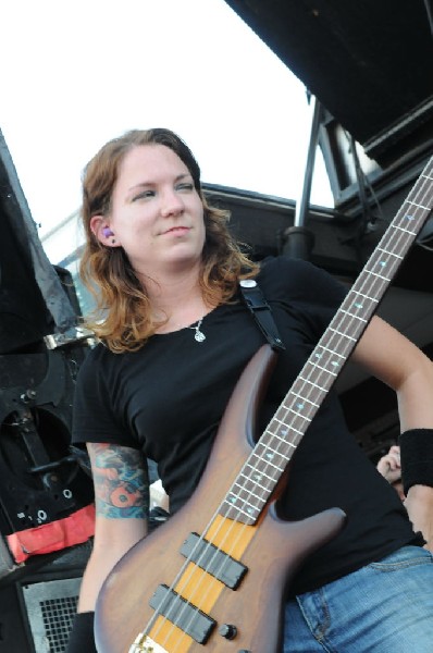 All That Remains at the Mayhem Festival 2009 at the AT&T Center, San An