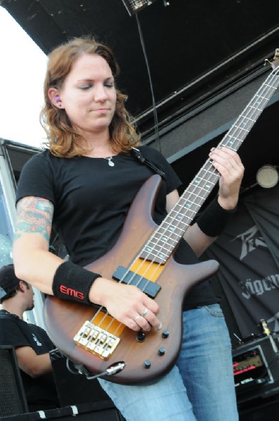 All That Remains at the Mayhem Festival 2009 at the AT&T Center, San An