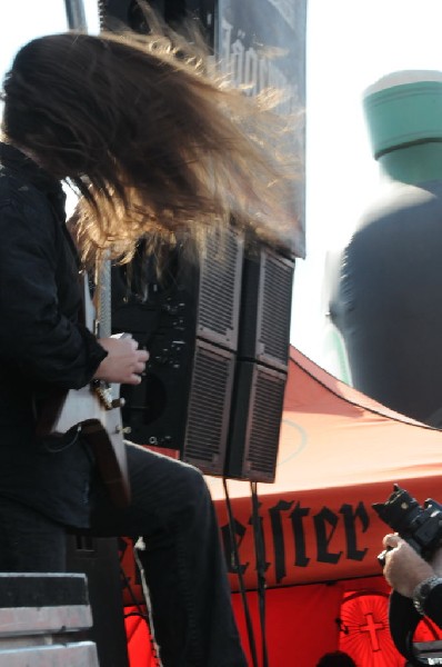 All That Remains at the Mayhem Festival 2009 at the AT&T Center, San An