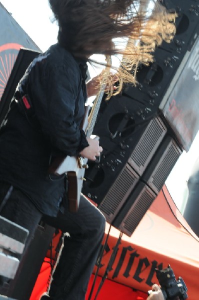 All That Remains at the Mayhem Festival 2009 at the AT&T Center, San An