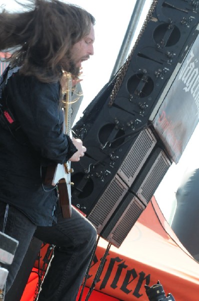 All That Remains at the Mayhem Festival 2009 at the AT&T Center, San An