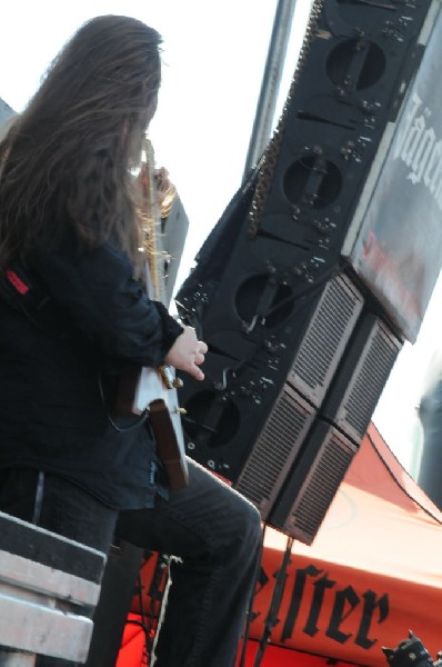 All That Remains at the Mayhem Festival 2009 at the AT&T Center, San An