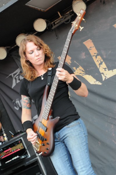 All That Remains at the Mayhem Festival 2009 at the AT&T Center, San An