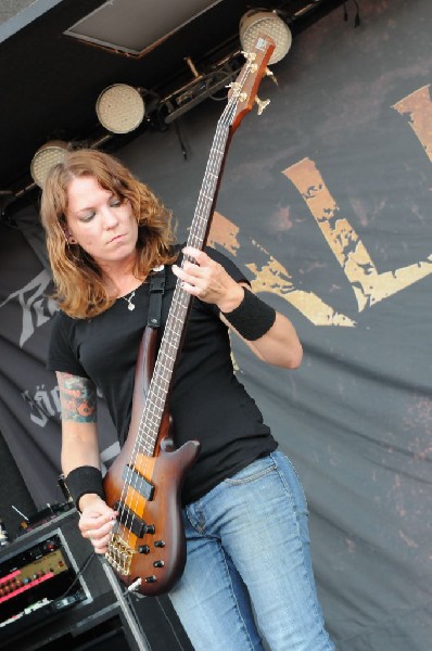 All That Remains at the Mayhem Festival 2009 at the AT&T Center, San An