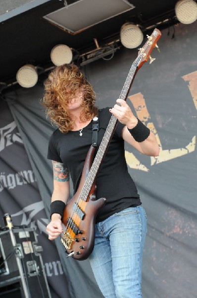 All That Remains at the Mayhem Festival 2009 at the AT&T Center, San An