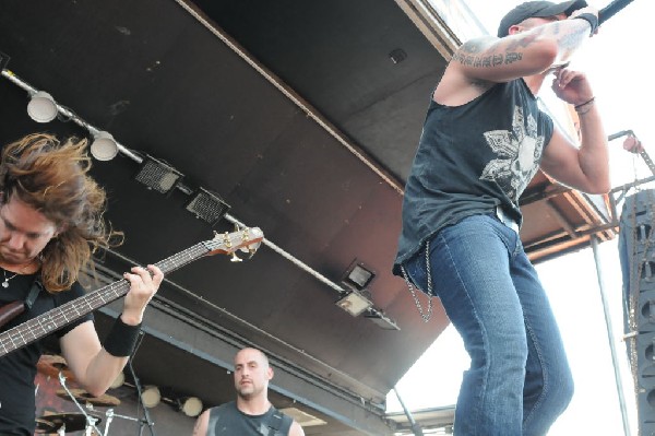 All That Remains at the Mayhem Festival 2009 at the AT&T Center, San An