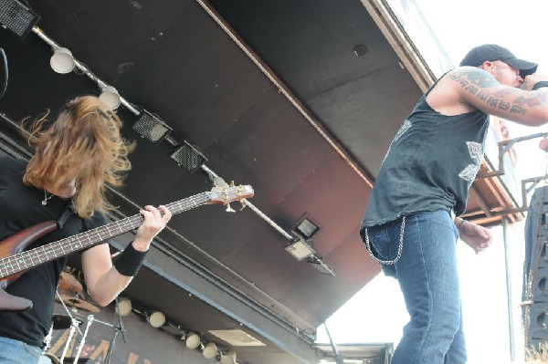 All That Remains at the Mayhem Festival 2009 at the AT&T Center, San An