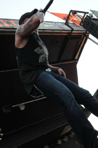 All That Remains at the Mayhem Festival 2009 at the AT&T Center, San An