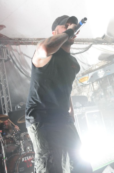 All That Remains  at Stubb's BarBQ, Austin, TX 12/01/12 - photo by Jeff Bar