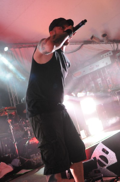 All That Remains  at Stubb's BarBQ, Austin, TX 12/01/12 - photo by Jeff Bar