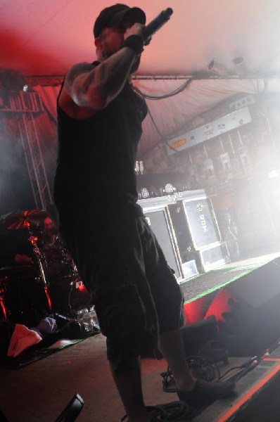 All That Remains  at Stubb's BarBQ, Austin, TX 12/01/12 - photo by Jeff Bar