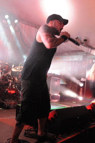 All That Remains  at Stubb's BarBQ, Austin, TX 12/01/12 - photo by Jeff Bar