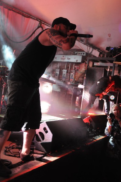 All That Remains  at Stubb's BarBQ, Austin, TX 12/01/12 - photo by Jeff Bar