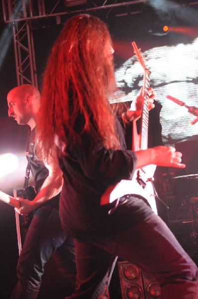 All That Remains  at Stubb's BarBQ, Austin, TX 12/01/12 - photo by Jeff Bar