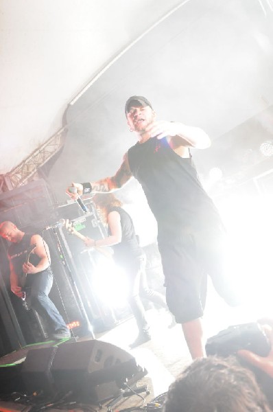 All That Remains  at Stubb's BarBQ, Austin, TX 12/01/12 - photo by Jeff Bar