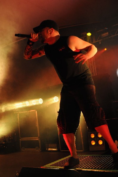 All That Remains  at Stubb's BarBQ, Austin, TX 12/01/12 - photo by Jeff Bar