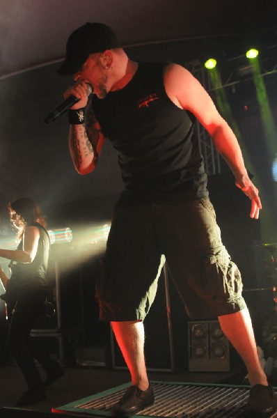 All That Remains  at Stubb's BarBQ, Austin, TX 12/01/12 - photo by Jeff Bar