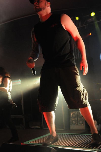 All That Remains  at Stubb's BarBQ, Austin, TX 12/01/12 - photo by Jeff Bar