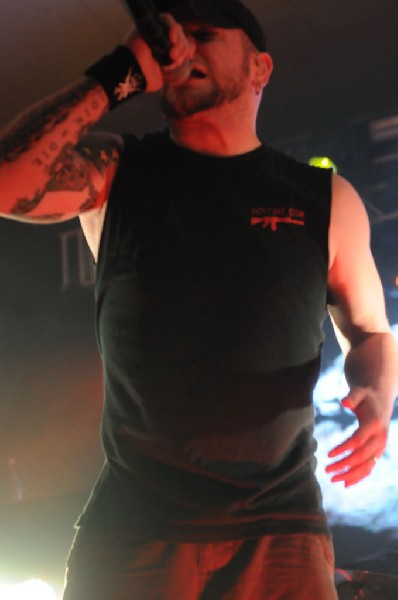 All That Remains  at Stubb's BarBQ, Austin, TX 12/01/12 - photo by Jeff Bar