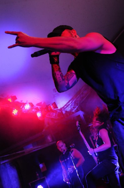 All That Remains  at Stubb's BarBQ, Austin, TX 12/01/12 - photo by Jeff Bar