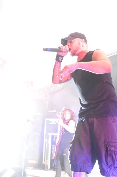 All That Remains  at Stubb's BarBQ, Austin, TX 12/01/12 - photo by Jeff Bar