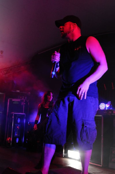 All That Remains  at Stubb's BarBQ, Austin, TX 12/01/12 - photo by Jeff Bar