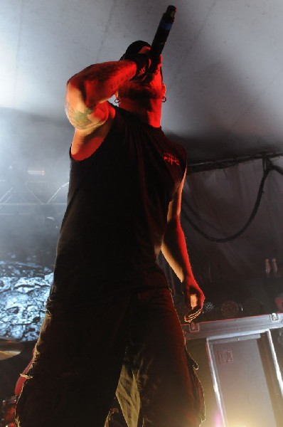 All That Remains  at Stubb's BarBQ, Austin, TX 12/01/12 - photo by Jeff Bar