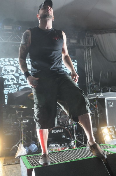 All That Remains  at Stubb's BarBQ, Austin, TX 12/01/12 - photo by Jeff Bar