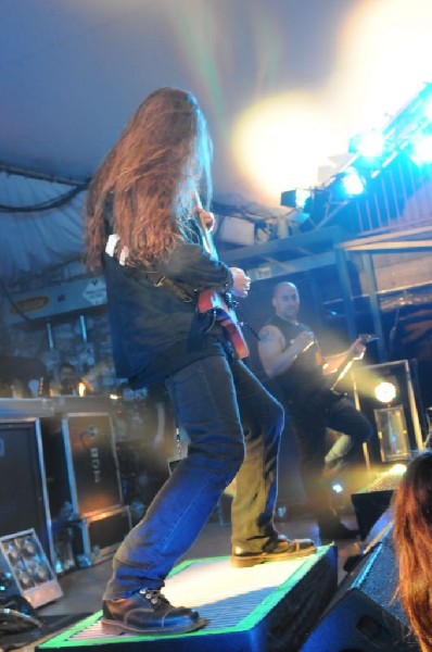 All That Remains  at Stubb's BarBQ, Austin, TX 12/01/12 - photo by Jeff Bar