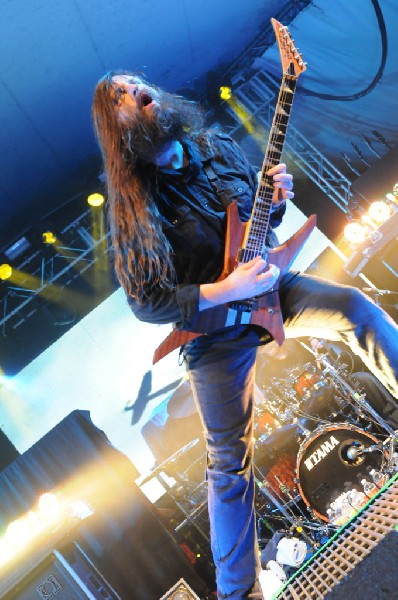 All That Remains  at Stubb's BarBQ, Austin, TX 12/01/12 - photo by Jeff Bar