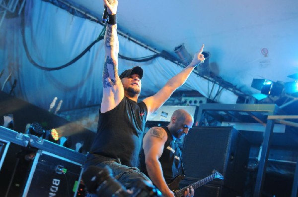 All That Remains  at Stubb's BarBQ, Austin, TX 12/01/12 - photo by Jeff Bar