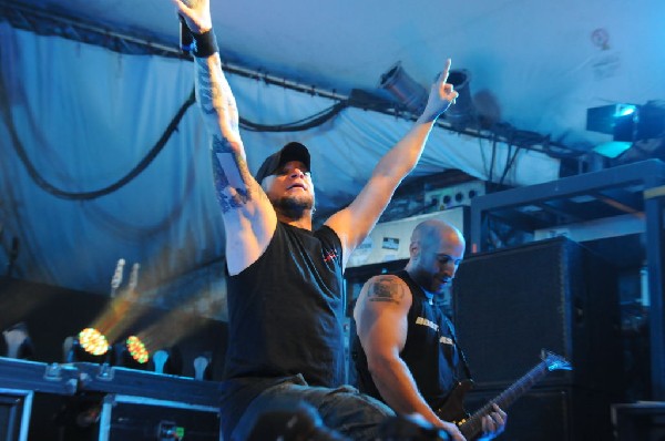 All That Remains  at Stubb's BarBQ, Austin, TX 12/01/12 - photo by Jeff Bar