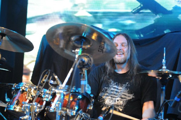 All That Remains  at Stubb's BarBQ, Austin, TX 12/01/12 - photo by Jeff Bar