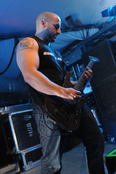 All That Remains  at Stubb's BarBQ, Austin, TX 12/01/12 - photo by Jeff Bar