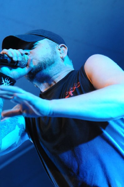 All That Remains  at Stubb's BarBQ, Austin, TX 12/01/12 - photo by Jeff Bar