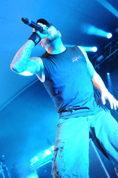 All That Remains  at Stubb's BarBQ, Austin, TX 12/01/12 - photo by Jeff Bar