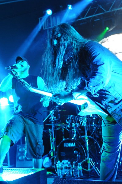 All That Remains  at Stubb's BarBQ, Austin, TX 12/01/12 - photo by Jeff Bar