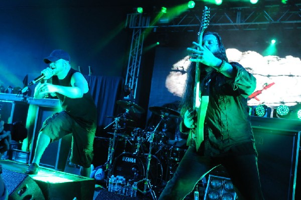 All That Remains  at Stubb's BarBQ, Austin, TX 12/01/12 - photo by Jeff Bar