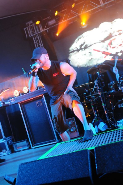 All That Remains  at Stubb's BarBQ, Austin, TX 12/01/12 - photo by Jeff Bar