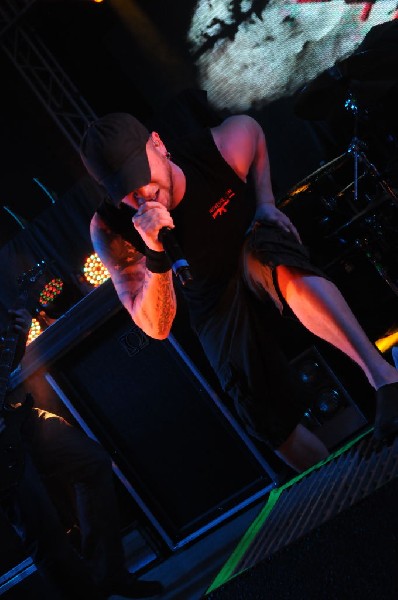 All That Remains  at Stubb's BarBQ, Austin, TX 12/01/12 - photo by Jeff Bar