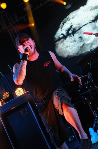 All That Remains  at Stubb's BarBQ, Austin, TX 12/01/12 - photo by Jeff Bar