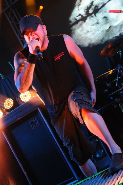 All That Remains  at Stubb's BarBQ, Austin, TX 12/01/12 - photo by Jeff Bar