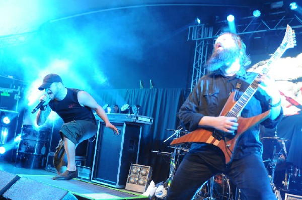 All That Remains  at Stubb's BarBQ, Austin, TX 12/01/12 - photo by Jeff Bar