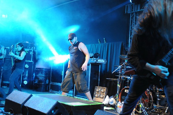 All That Remains  at Stubb's BarBQ, Austin, TX 12/01/12 - photo by Jeff Bar